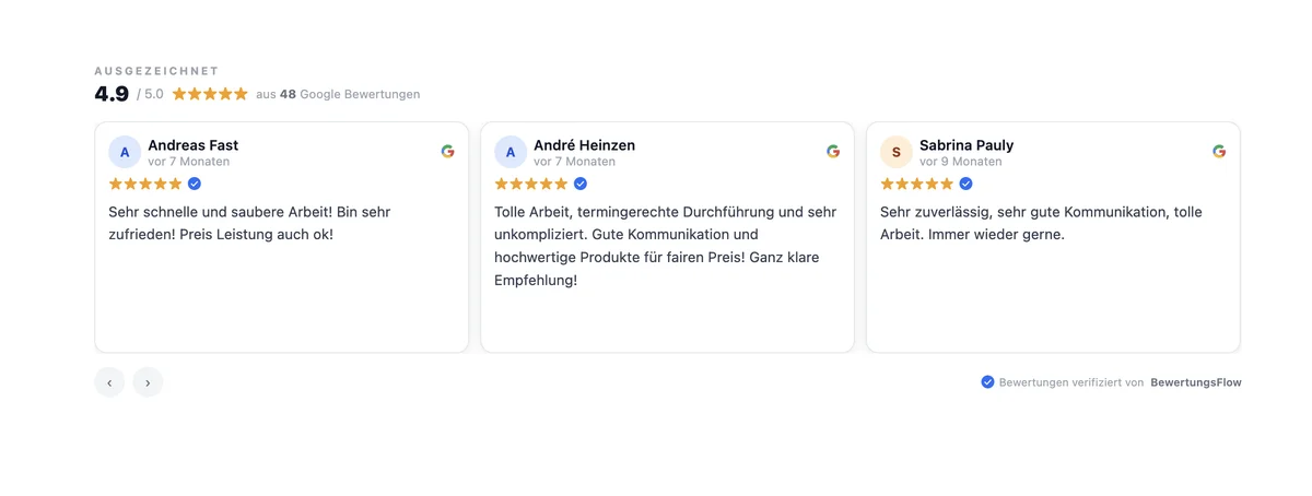 Google Bewertungen auf Website einbinden — alle Methoden im Vergleich