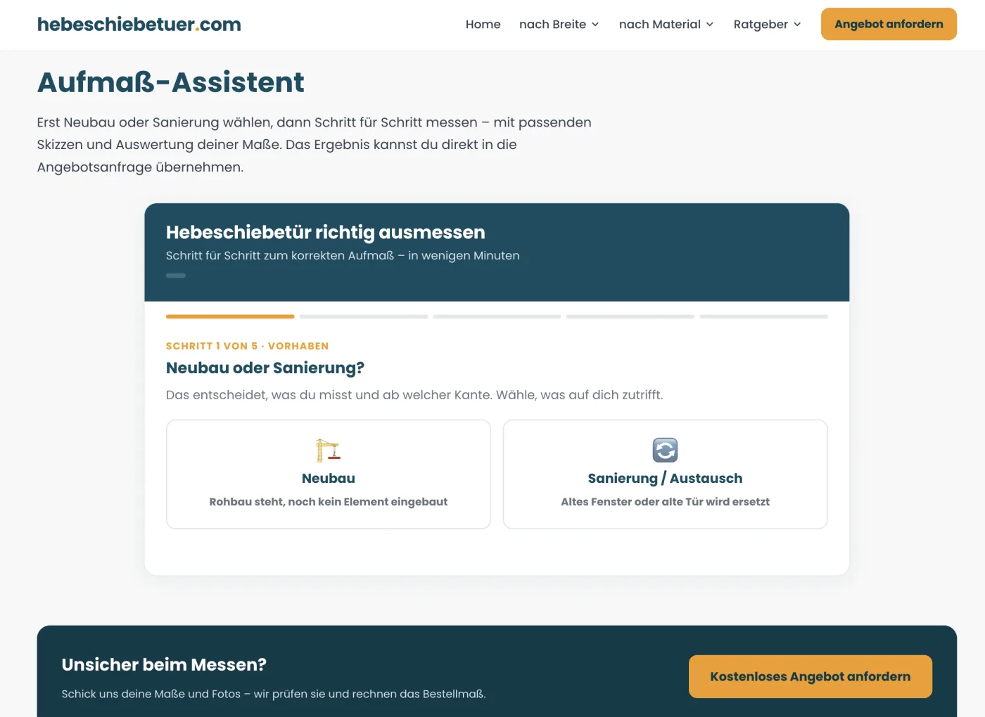 hebeschiebetuer.com — Einblick 1