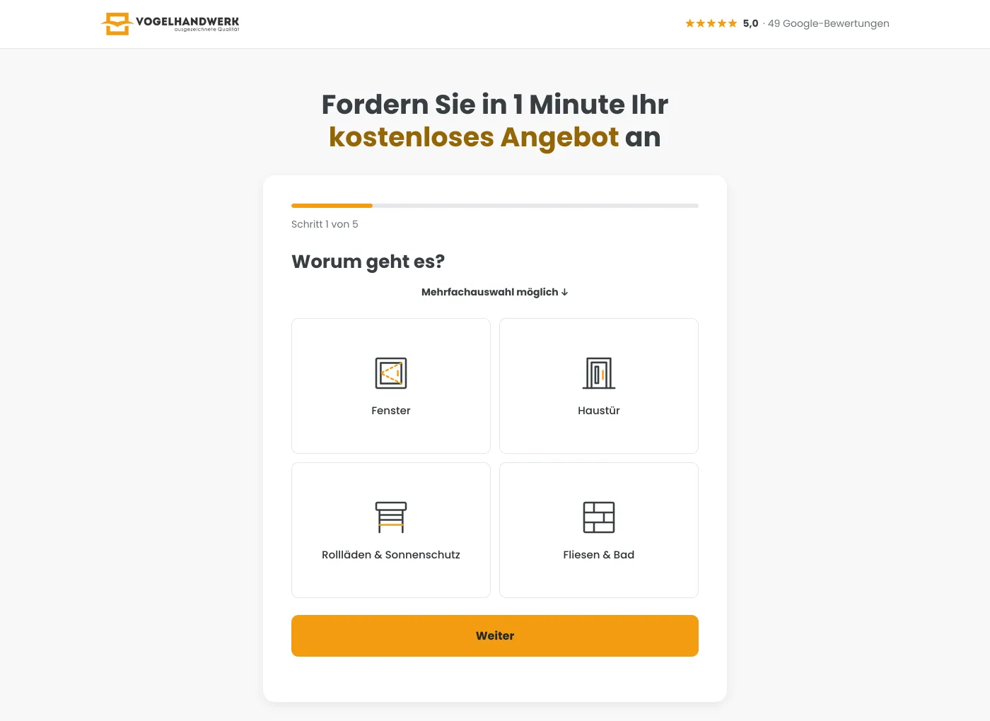 Vogel Handwerk — Einblick 2